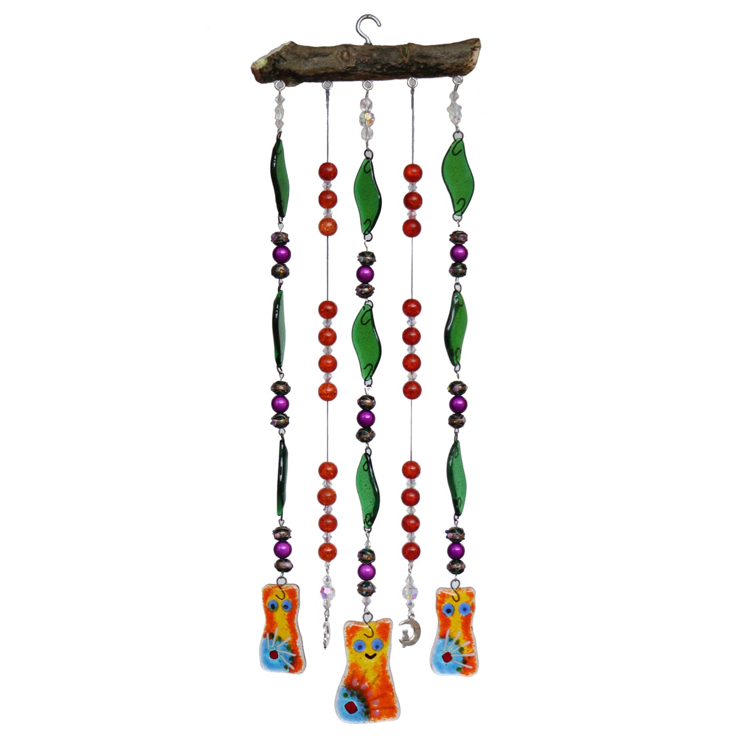Fused Glass Suncatcher/Windchime
