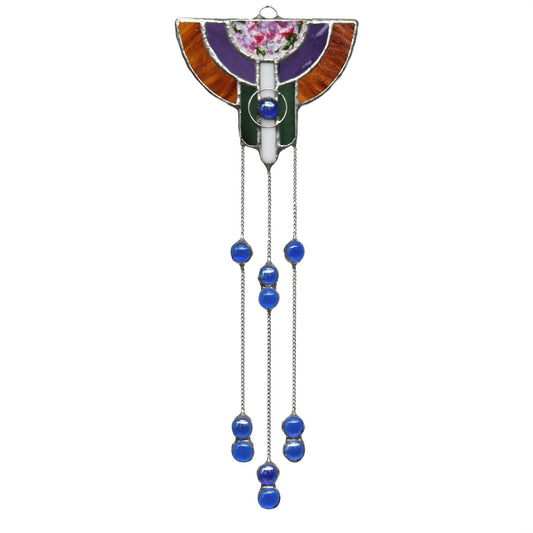 Art Deco Style Stained Glass Sun Catcher Design 2