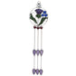 Stained Glass Sun Catcher Thistle Design 3